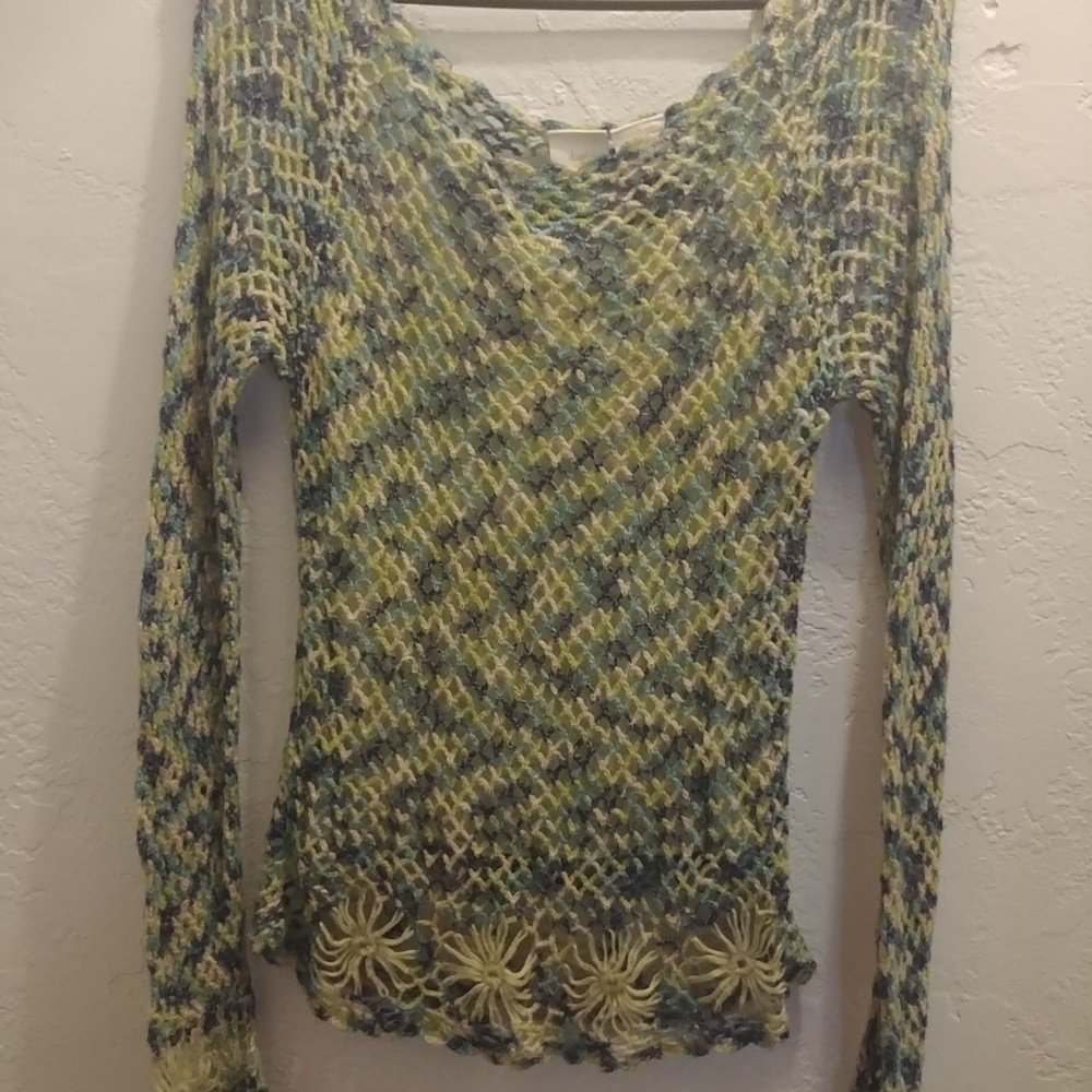 Long Sleeve Top with Attached Tank Top